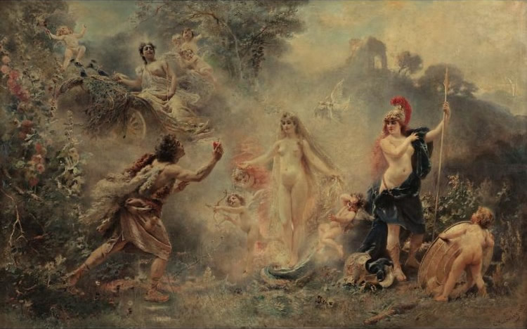 The Judgement of Paris by William Etty