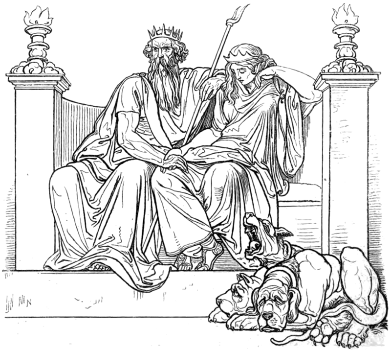 Aidoneus and Persephone