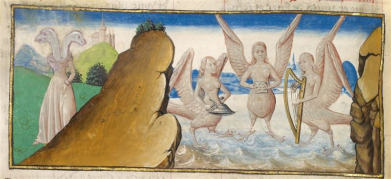 Scylla and the Sirens, circa 1475